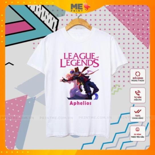 Áo thun liên minh huyền thoại các tướng lol chữ A, áo lmht in theo yêu cầu cho gamer genz - PrintME Shop New Đẹp