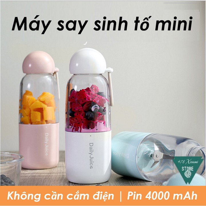 Máy Xay Sinh Tố Mini Daily Juice - Máy Xay Đa Năng Daily Juice