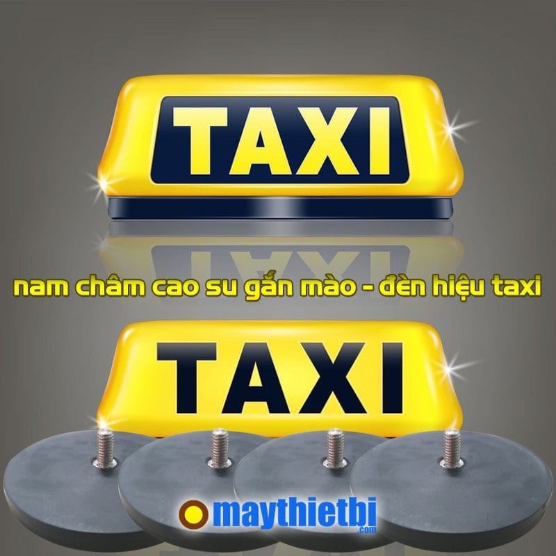 Biển báo TAXI hút nam châm có đèn LED, điện 12v