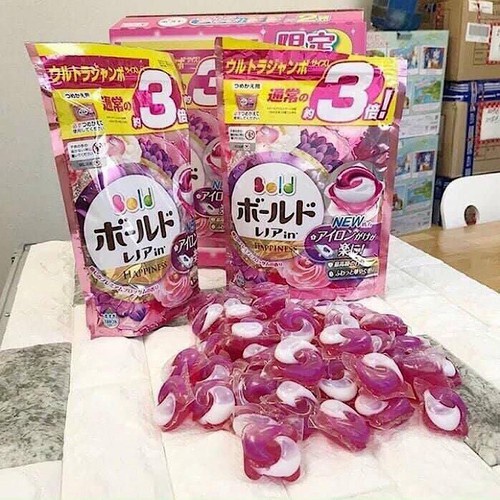 Túi 46 viên giặt xả 3D Gell Ball