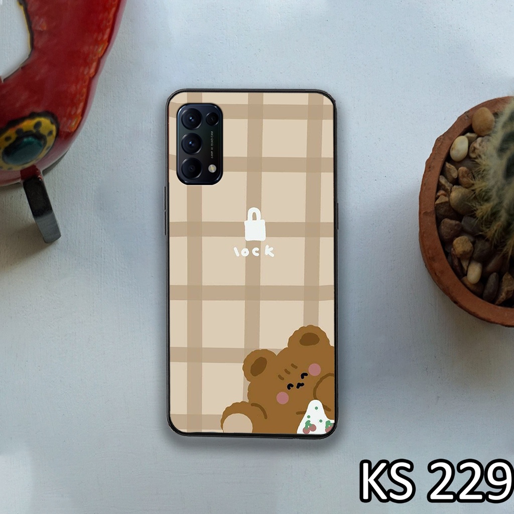 [FreeShip ExTra] Ốp lưng Oppo A94/Oppo A94 5G/Oppo A95/Oppo A95 5G in hình gấu dễ thương, giá cực tốt