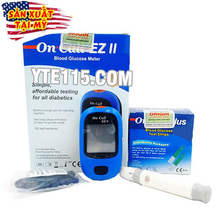 MÁY ĐO ĐƯỜNG HUYẾT ON CALL EZ II