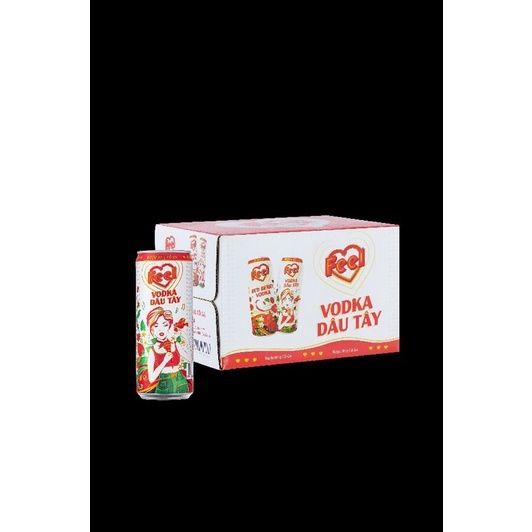 [Chính Hãng] 1 Thùng Cocktail Trái cây FEEL 4,5% 330mlx 12 Lon