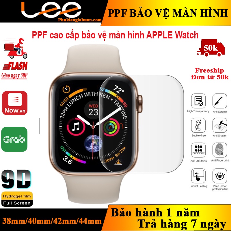 Miếng dán PPF AppIe Watch phục hồi trầy xước 38mm/40mm/42mm/44mm