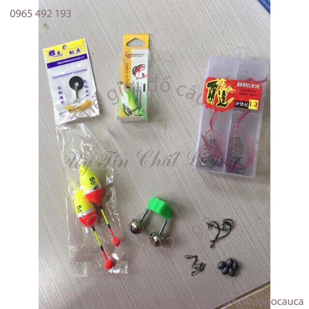 Combo bộ cần câu cá 11 món đẹp rẻ tải cá lớn ( rẻ vô địch )
