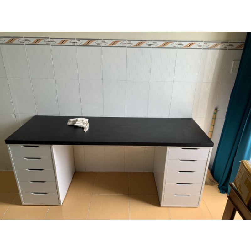 bàn ikea gỗ mdf phủ melamine