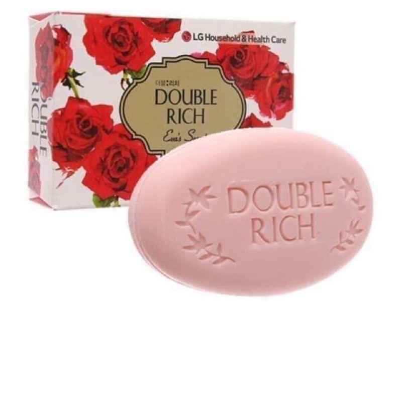 Xà Bông Cục Hương Hoa Double Rich 90g