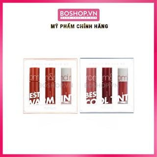 Set 3 Cây Son Mini Romand Best Tint Edition
