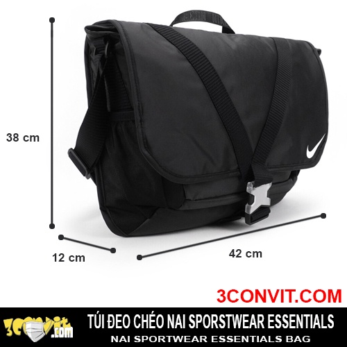 Cặp đeo chéo thời trang đa năng laptop 14INCH Nai Sportswear Essential