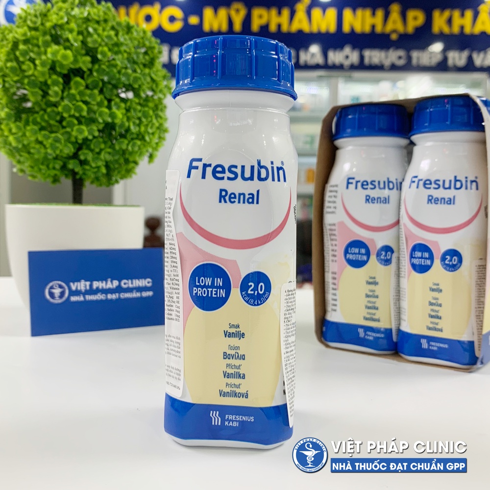 Sữa Fresubin Renal cho người bệnh Thận - Lốc 4 chai