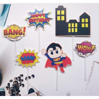 [FREESHIP❤️] Một Lớp - Set Cắm Giấy Super Men