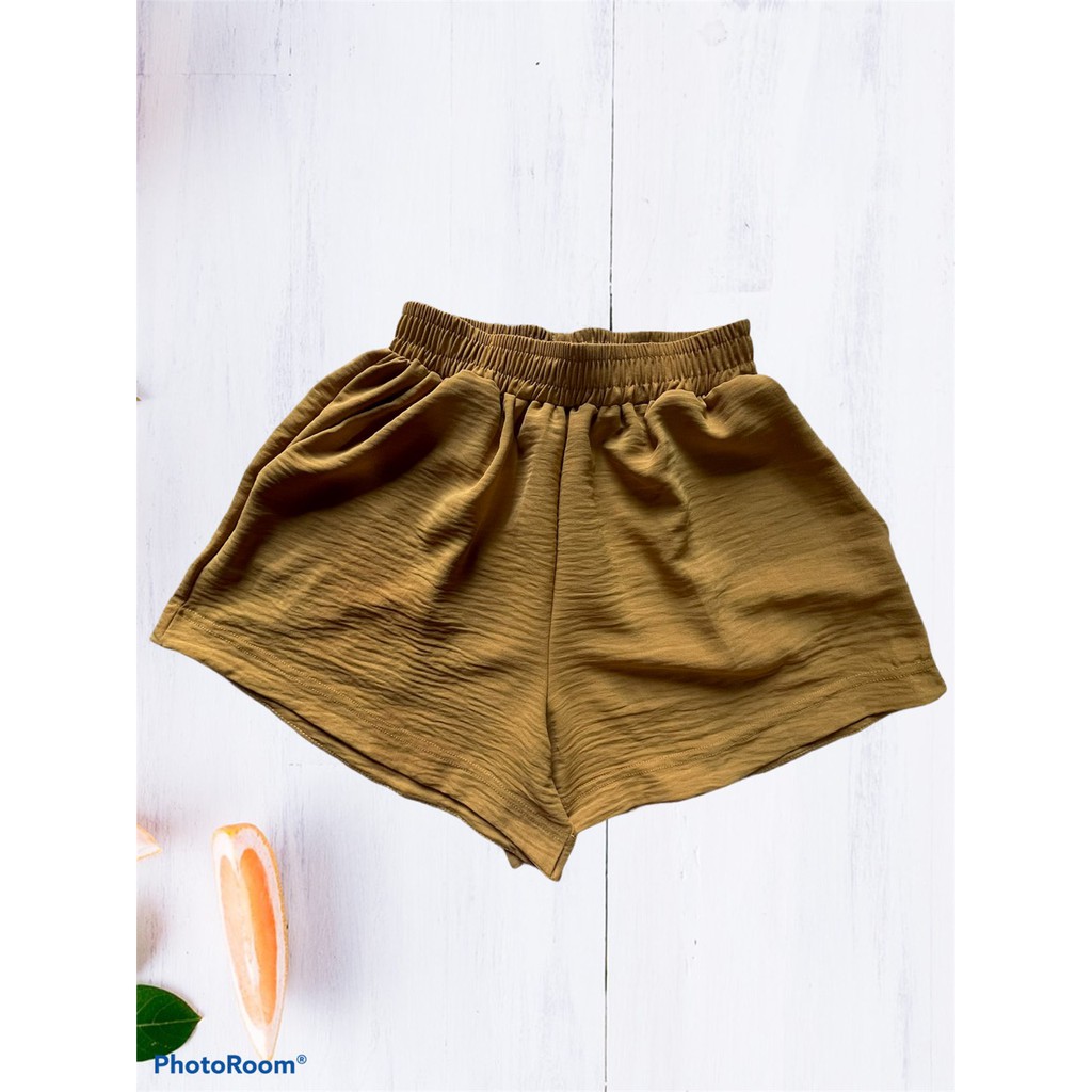 Quần đùi nữ, quần short nữ lưng cao chất đũi Mr.T có bigsize đến 80kg | BigBuy360 - bigbuy360.vn