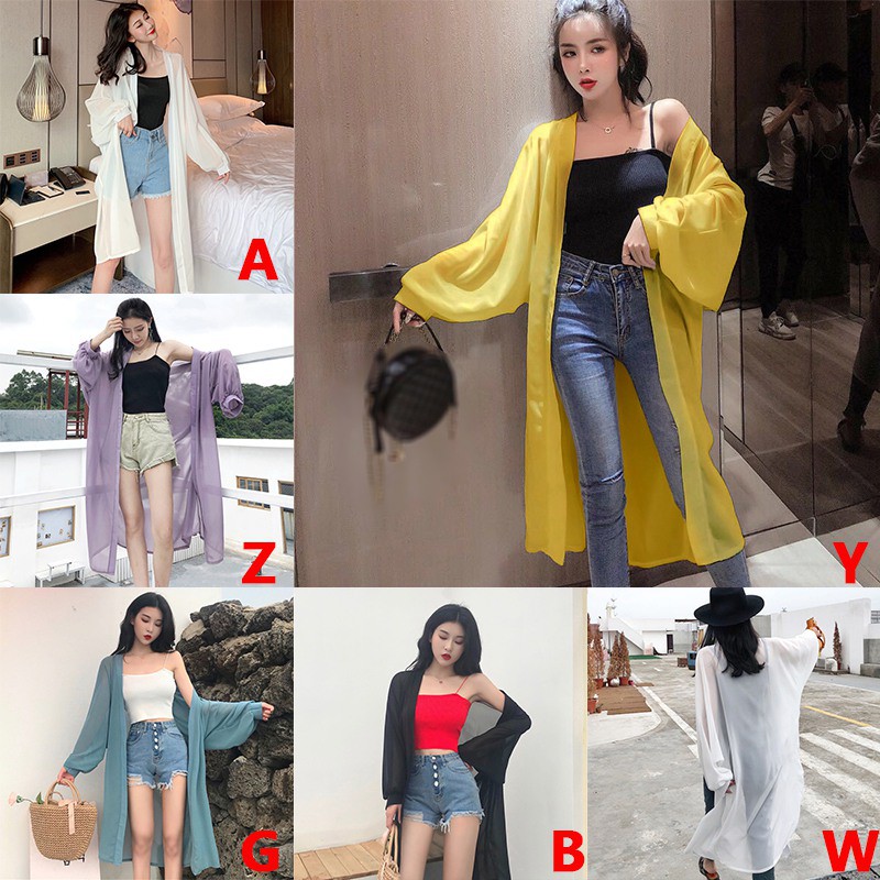 Áo Khoác Cardigan Dáng Dài Thời Trang Nữ Tính
