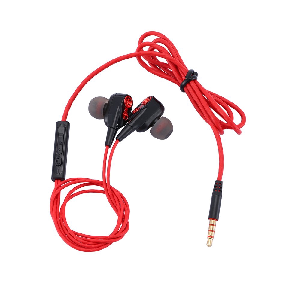 3.5 MM Tai Nghe Nhét Tai Thể Thao Bằng Kim Loại Chất Lượng Cao 4D