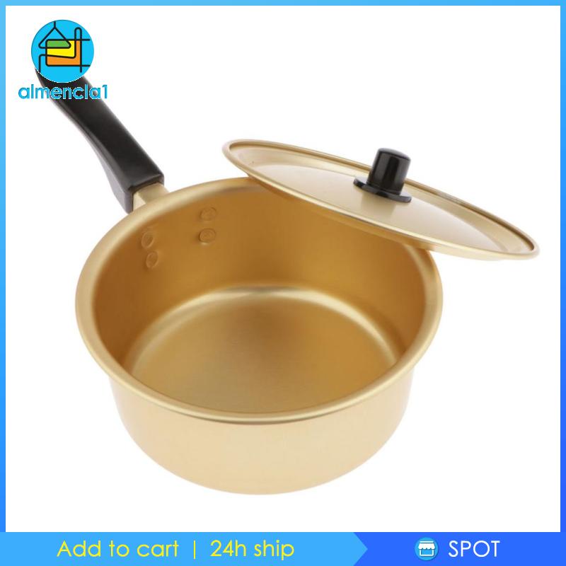 Nồi Nấu Mì Có Nắp Bằng Nhôm Hàn Quốc Almencla1 16cm