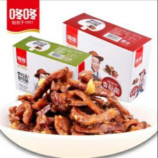 1 HỘP CHÂN NẤM XÀO CAY 20 GÓI