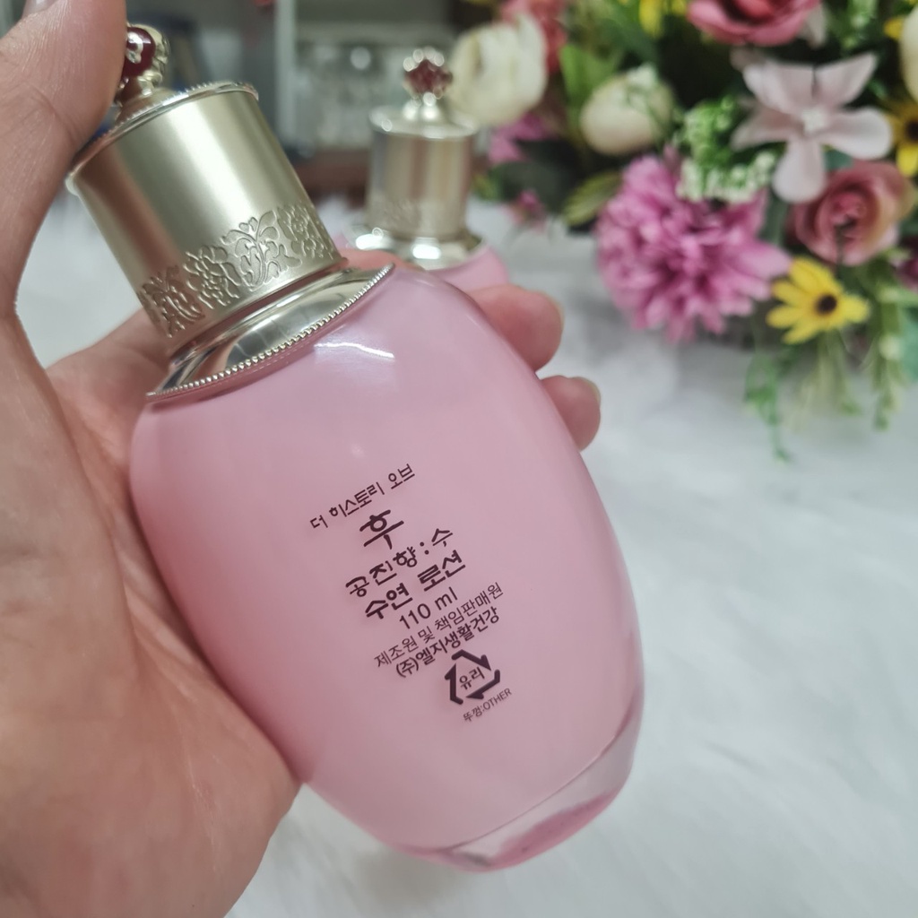 Nước hoa hồng Whoo, Sữa dưỡng Whoo full size tách set không hộp các màu