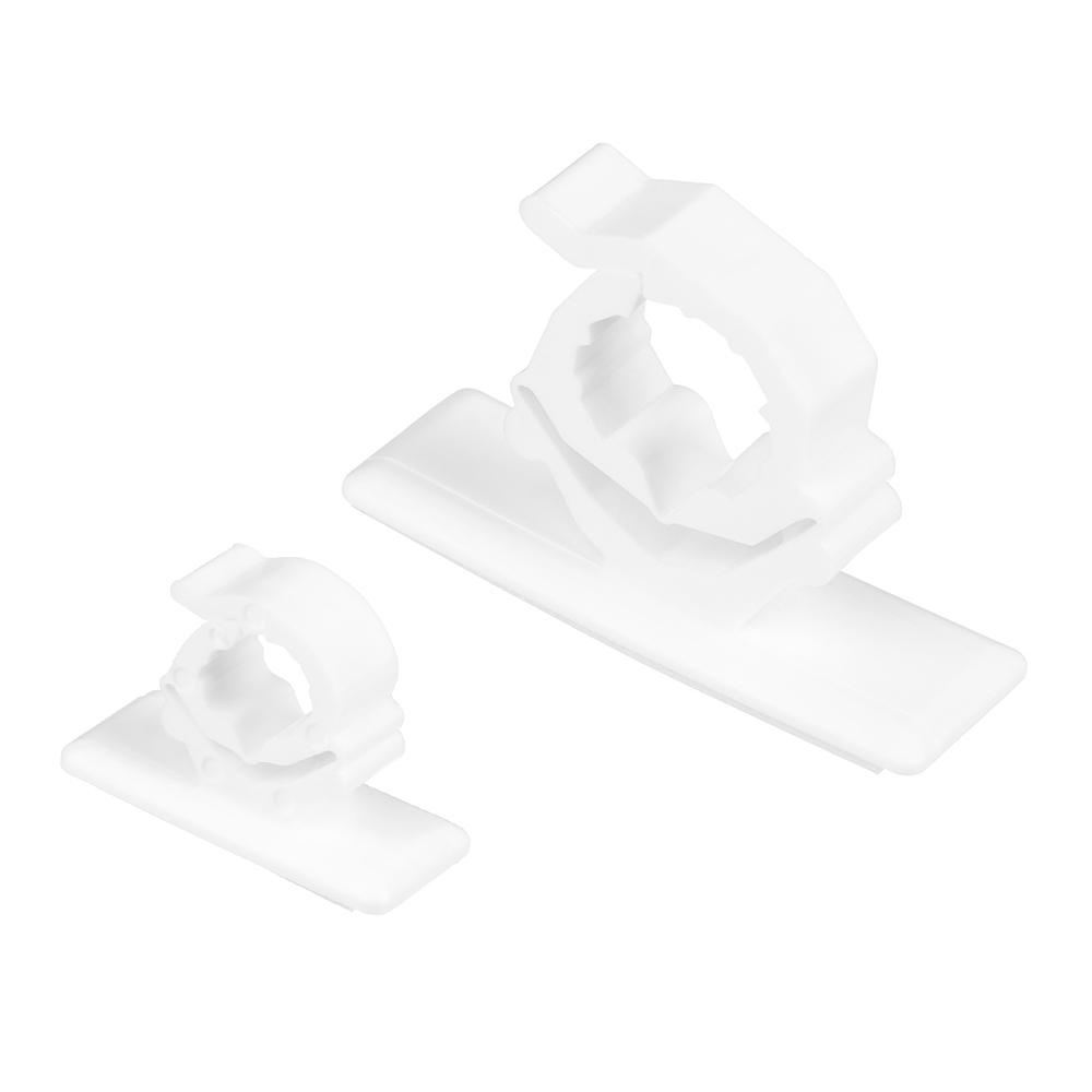 Bộ 4 Kẹp Cố Định Dây Cáp Tự Dính Để Bàn Tiện Dụng