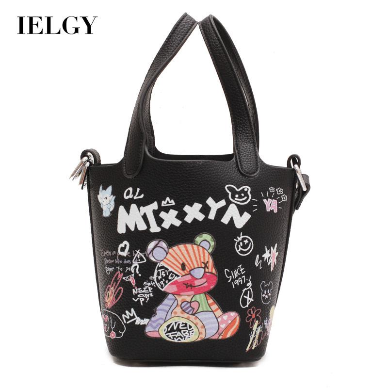 Túi Đeo Vai Họa Tiết Hoạt Hình graffiti Thời Trang Cho Nữ