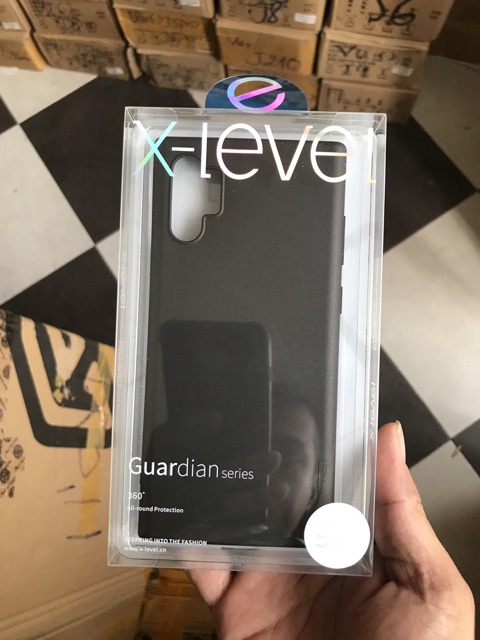 Ốp lưng dẻo X-level màu Samsung Note 10 Plus chính hãng