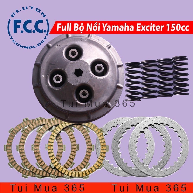 Full bộ nồi Ex 150 ZIN FCC
