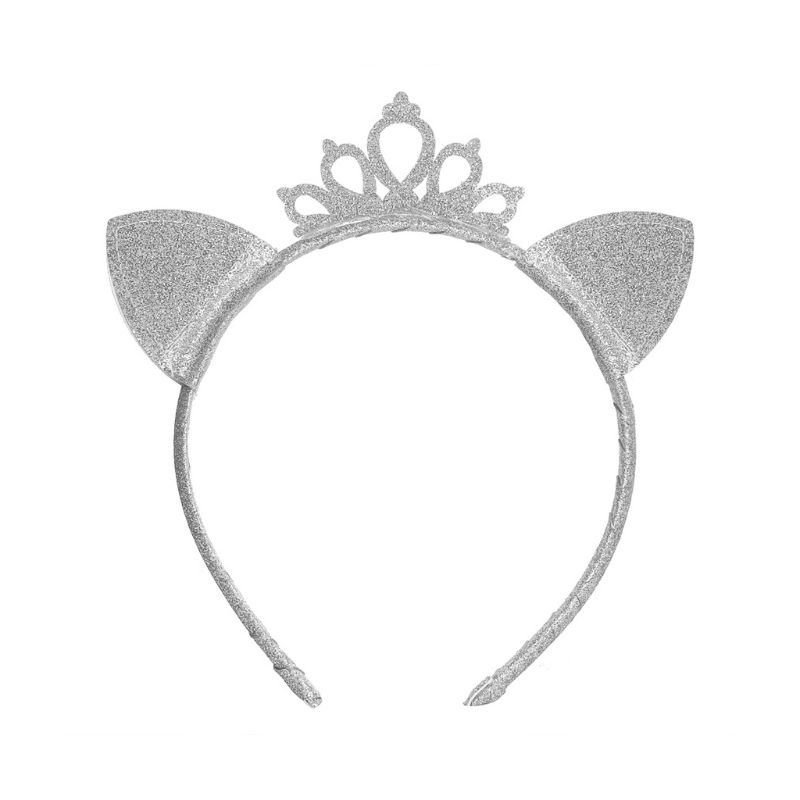 Vương Miện Công Chúa Hình Tai Mèo Dễ Thương Cho Bé Gái