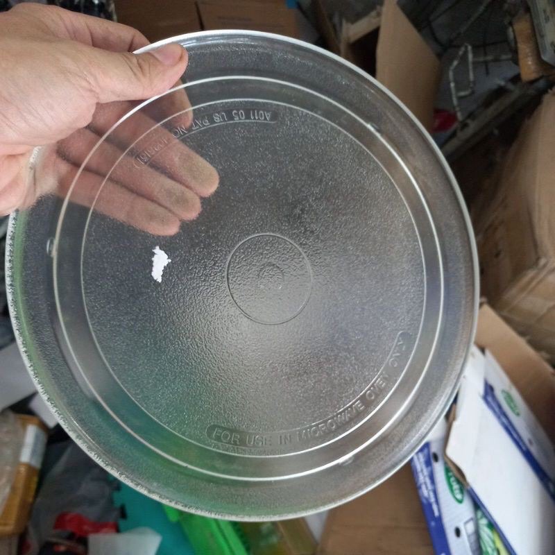Đĩa lò vi sóng cũ tháo máy plate microway