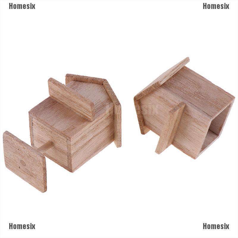 [HoMSI] 1:12 Dollhouse Miniature Mini House Bee Box Model Furniture Decor Accessories SUU