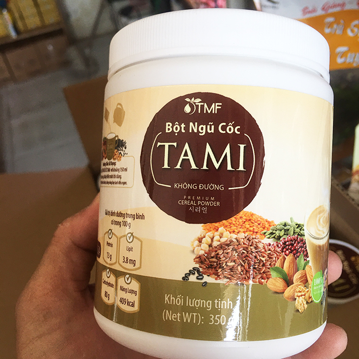 Bột ngũ cốc TAMI không đường hủ 350G - [Công ty Tâm Minh]