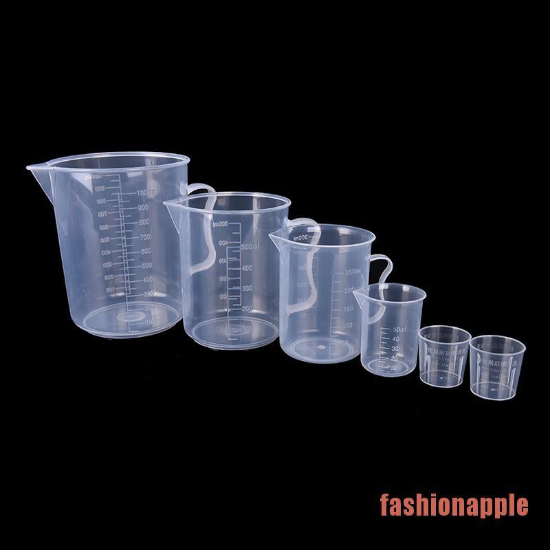 Cốc đong bằng nhựa dung tích 20 / 30 / 50 / 300 / 500 / 1000ml