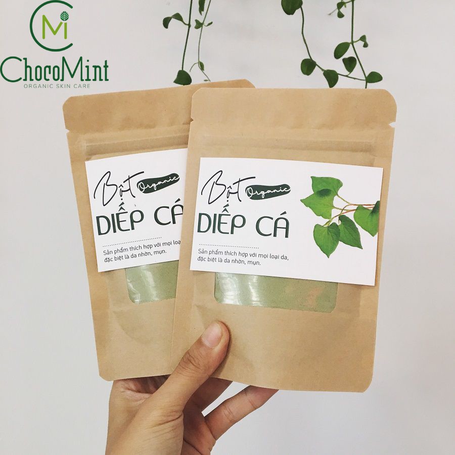 100gr bột diếp cá hỗ trợ giảm mụn handmade