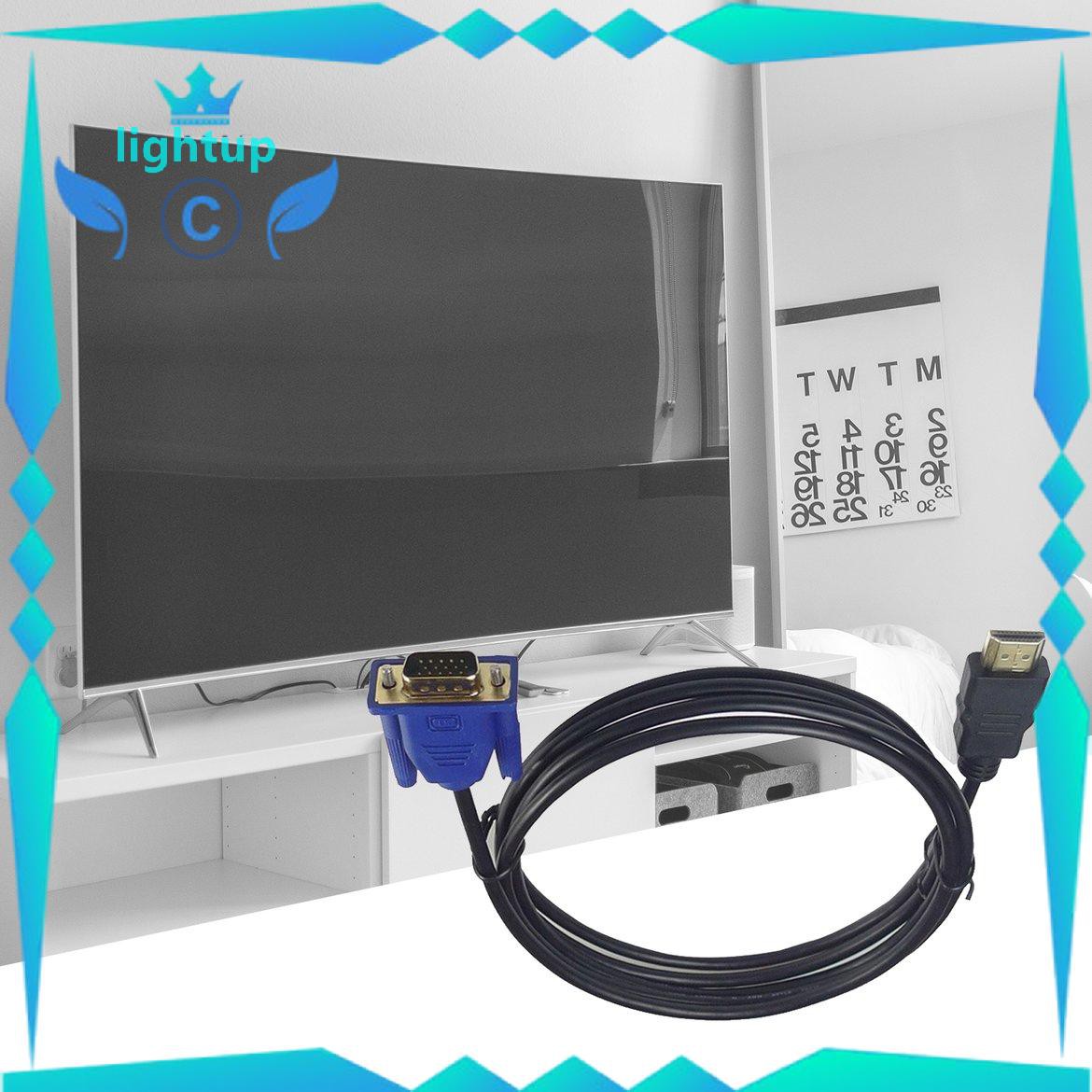 Dây Cáp Chuyển Đổi Hdmi Sang Vga Hd 1m Có Nam Châm