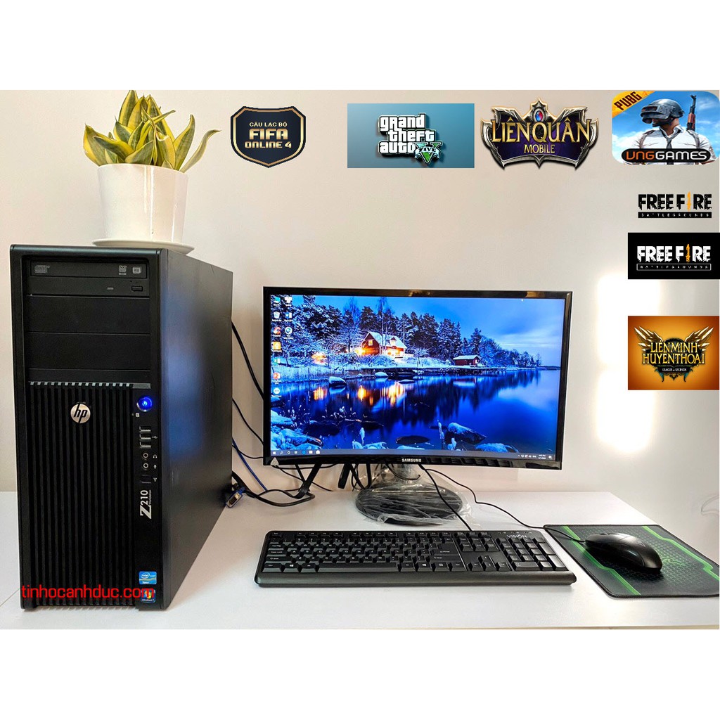 BỘ MÁY TÍNH ADHPZ210 MÀN HÌNH CONG 24 INCH CHUYÊN ĐỒ HỌA CHIẾN GAME GIẢ LẬP MƯỢT MÀ TẶNG TẠI NGHE PHÍM CHUỘT GIẢ CƠ | BigBuy360 - bigbuy360.vn