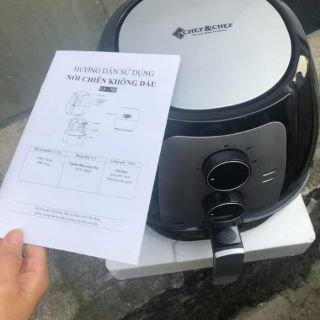 [Có sẵn - thẻ bh 12 tháng] Nồi chiên không dầu Chef - Chef 6.5l