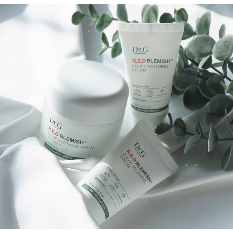 Kem dưỡng phục hồi da Dr.G Red Blemish Clear Soothing
