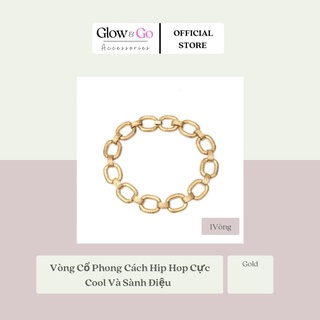 Vòng Cổ Phong Cách HipHop Cực Cool và Sành Điệu Ingemark Punk Cuban Thick Chain Statement Necklaces & Pendants Unisex