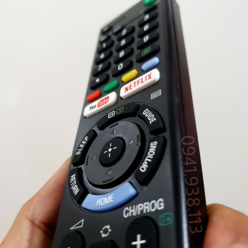 Remote tivi, Điều khiển tivi sony hàng cao cấp RMT-TX200, TX300 (HÀNG XUẤT MALAYSIA)