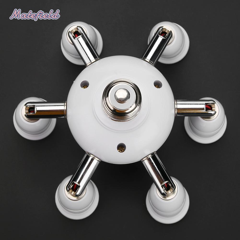 Giá Đỡ Bóng Đèn Led Chia 5 / 7 Đuôi E27 Có Thể Điều Chỉnh