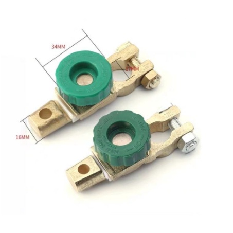 Công Tắc Bảo Vệ Bình điện Xe Hơi ô tô Ngắt cọc nguồn Ắc Quy 12v 24v dòng 125A 500A cho Toyota Camry Honda Accord