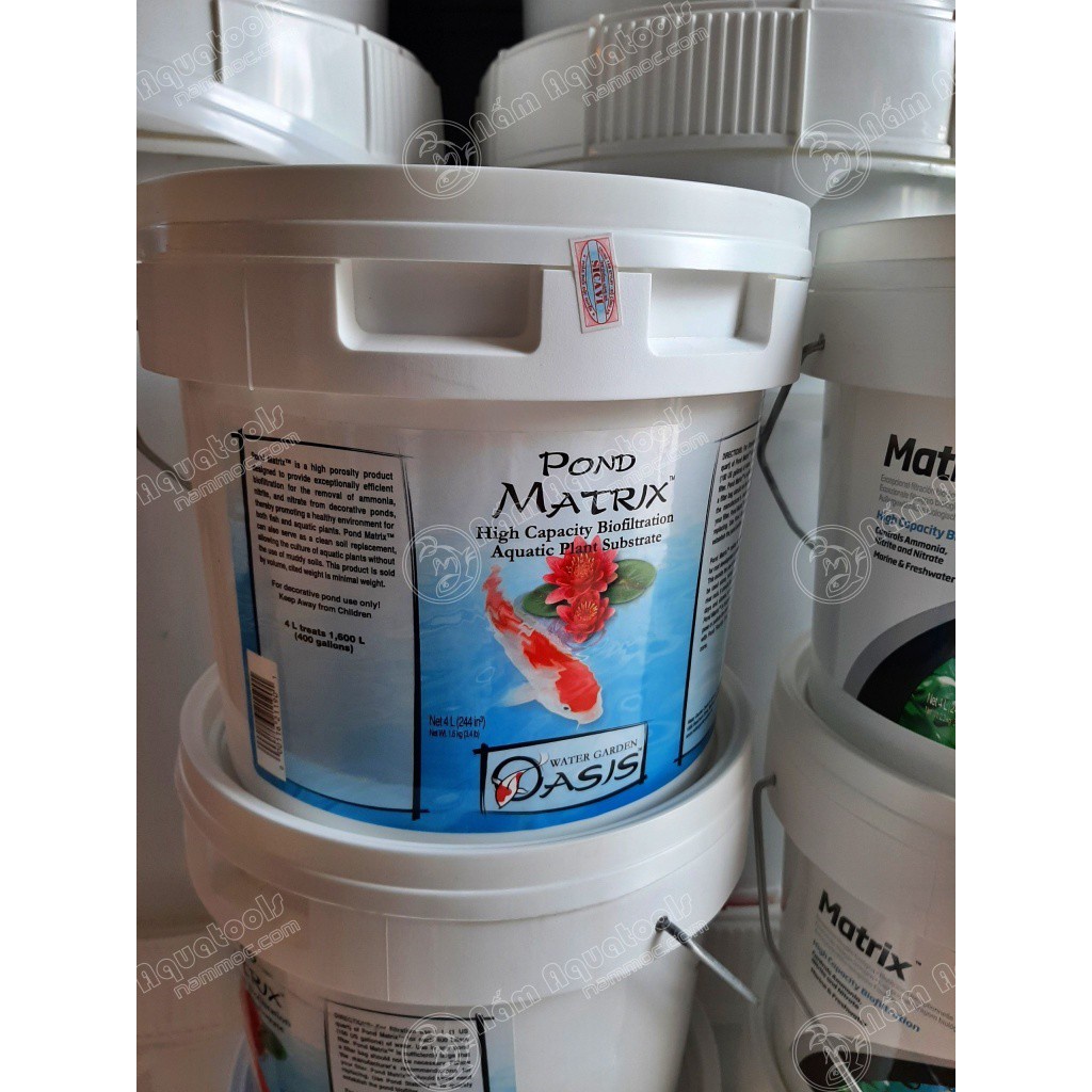 [TEM SICAVI] MATRIX SEACHEM XÔ CÓ TEM 4L hoặc 4 Lít CHIẾT - Vật liệu lọc cao cấp