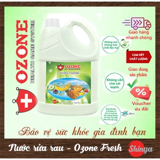 Nước rửa rau quả, trái cây 5kg - ozone fresh