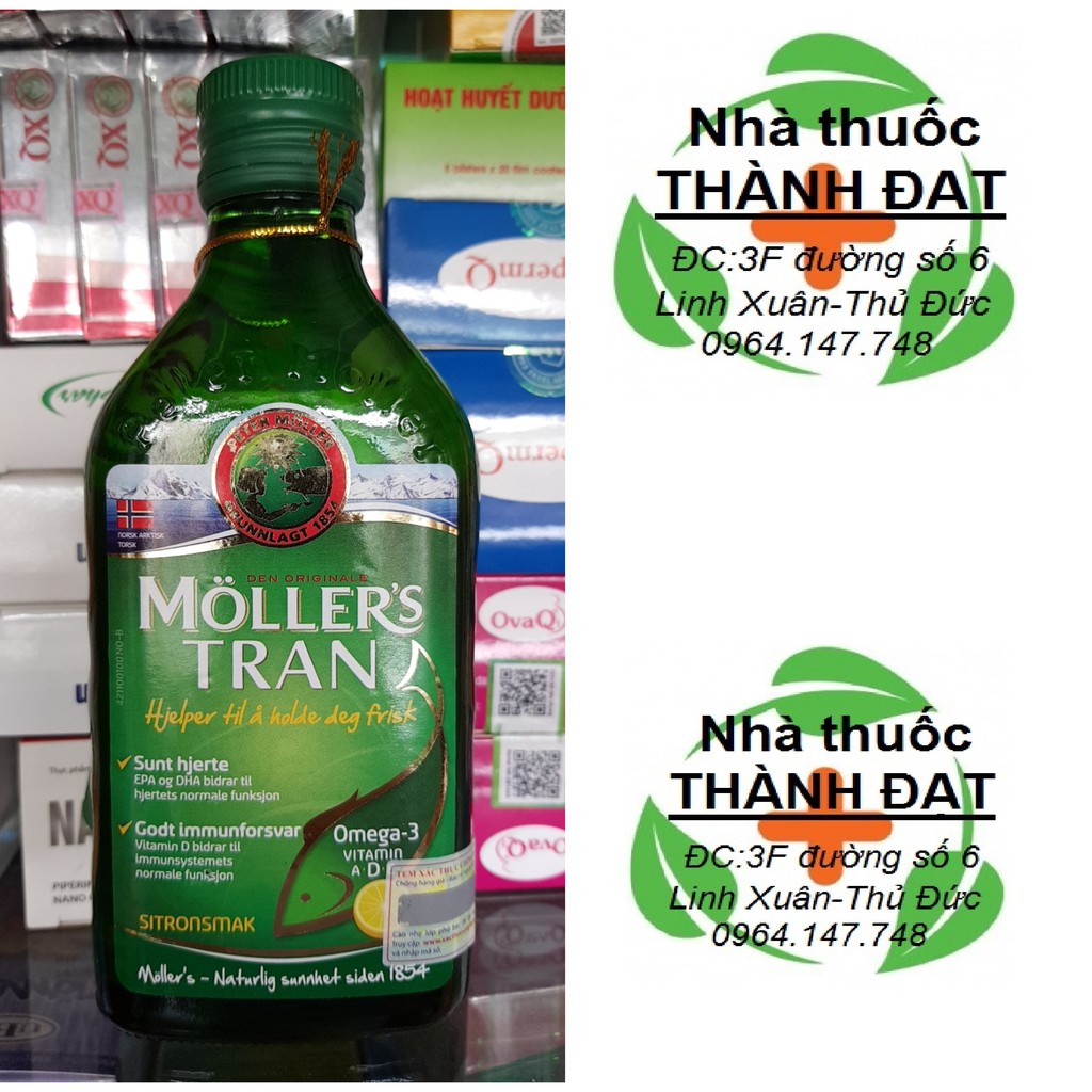 dầu gan cá tuyết moller's tran / molers tran