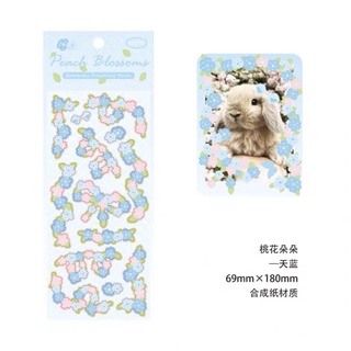 Stickers Ricoco ribbon lấp lánh trang trí sổ, toploader