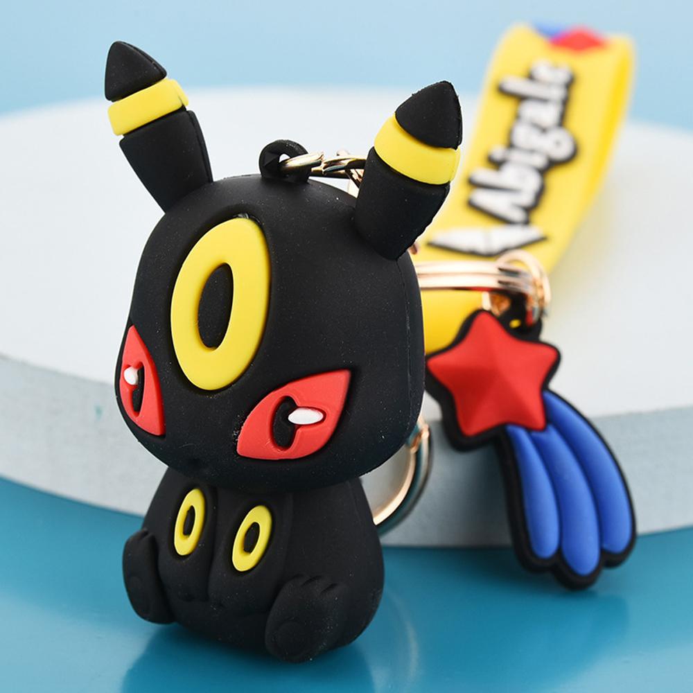 Móc Khóa Xe Hơi Bằng PVC Hình Pikachu Hoạt Hình
