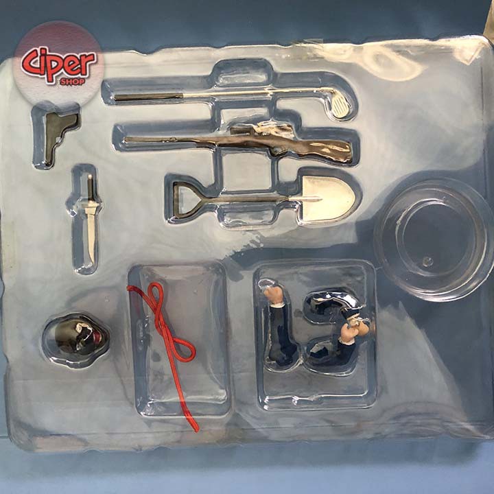 Mô Hình Figma Edogawa Conan - FigFIX Conan Edogawa and Figma Criminal - Figure Action