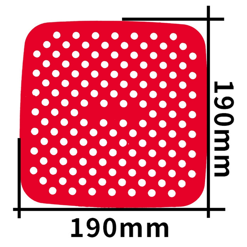 Tấm Lót Nồi Chiên Không Dầu Bằng Silicone Kích Thước 7.5 Inch Hoặc 8.5 Inch Chống Dính Có Thể Tái Sử Dụng | BigBuy360 - bigbuy360.vn