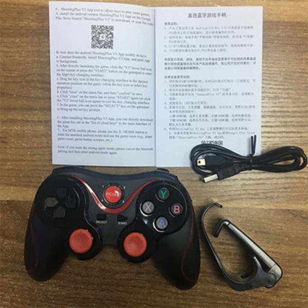 Tay cầm chơi game bluetooth X3/ C8 - đế kẹp điện thoại và usb chơi trên PC | BigBuy360 - bigbuy360.vn