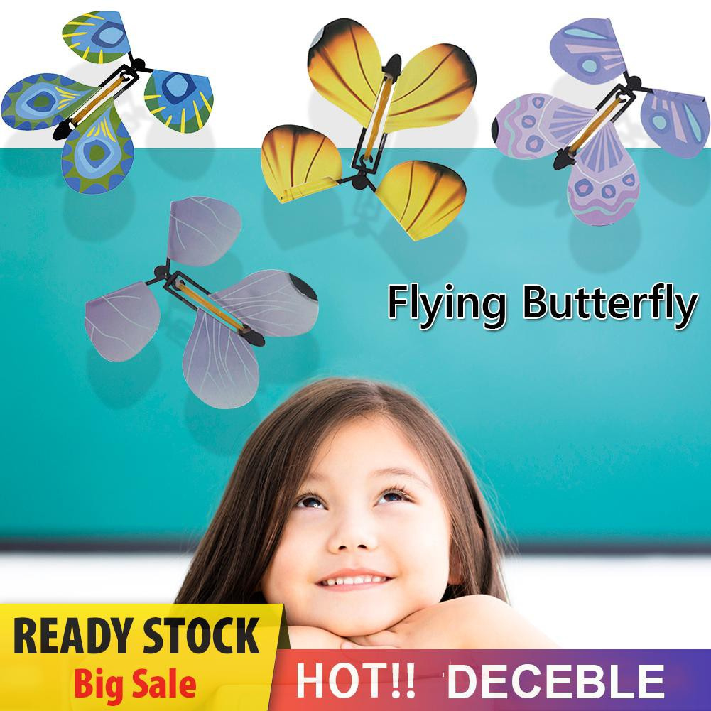 Pop It Fidget Đồ chơi DIY Flying Butterfly Model Assembled Kits for Kids Educational Đồ chơis Craft