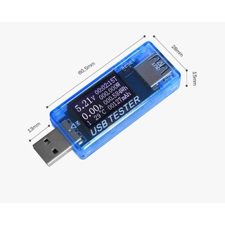 USB Tester đo dòng điện KWS MX-17