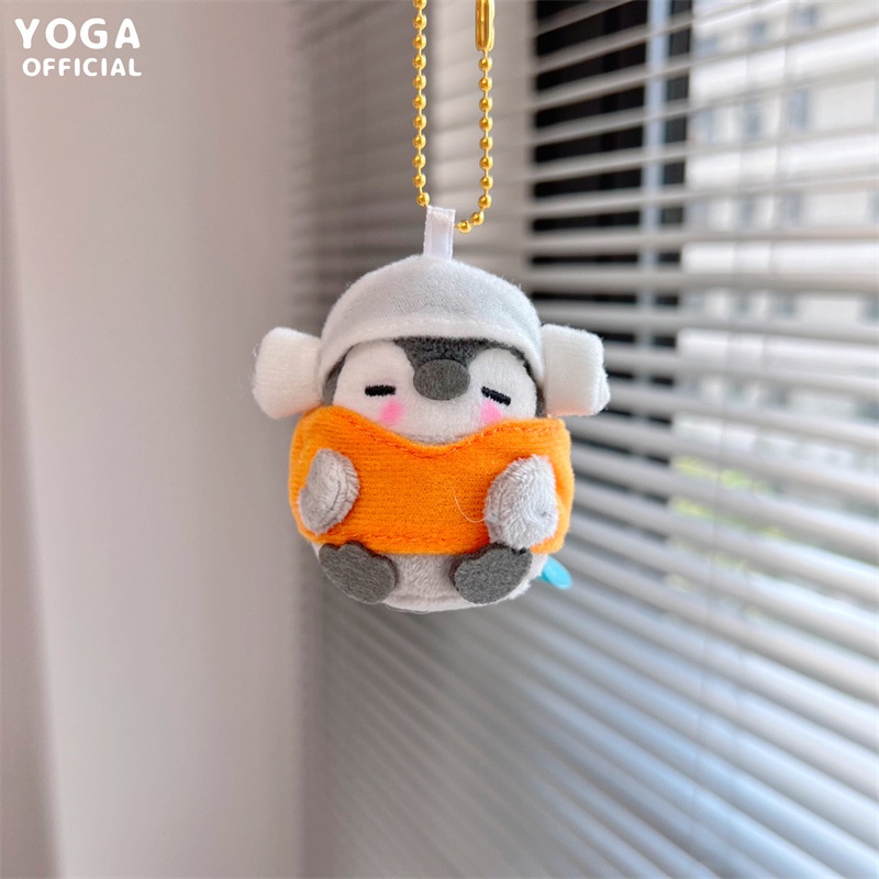 Móc Khóa Hình Chim Cánh Cụt Nhồi Bông Dễ Thương
